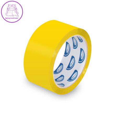 Lepící páska žlutá 48 mm x 66 m