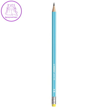 Tužka grafitová HB STABILO pencil 160 s gumou - sv. modrá