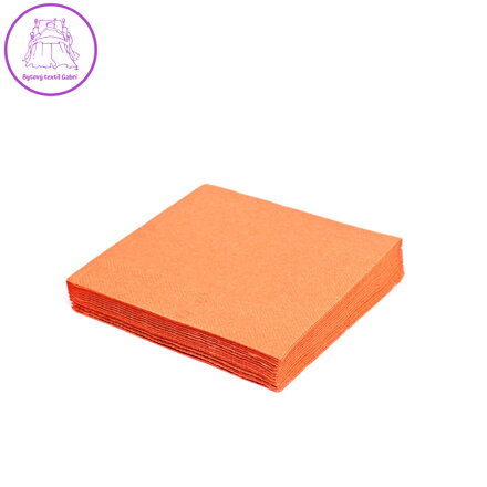 Ubrousek (PAP FSC Mix) 3vrstvý oranžový 40 x 40 cm [250 ks]