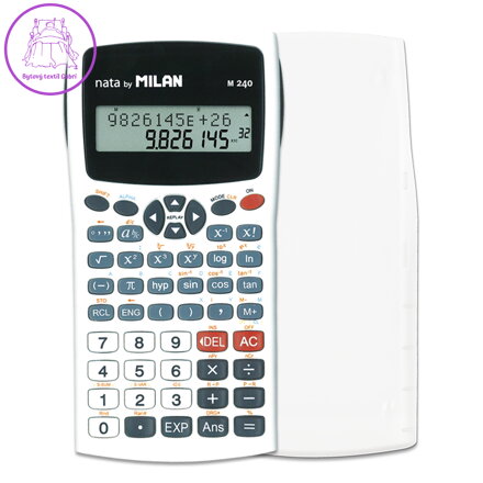 Kalkulačka MILAN vědecká 159110 White, 240 funkcí