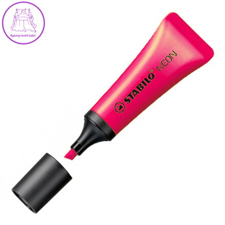 Zvýrazňovač STABILO Neon růžový