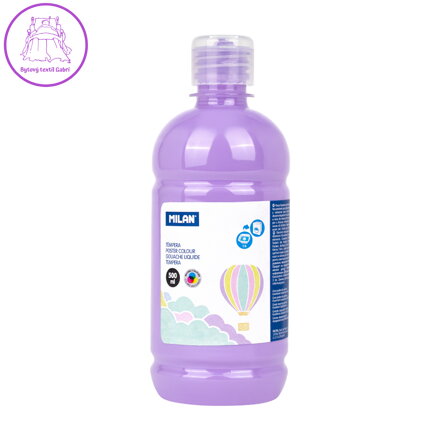 Barva temperová 500ml fialová pastelová