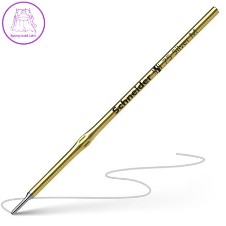Náplň guľôčková Schneider 75 Silver M 0,5 mm - strieborná