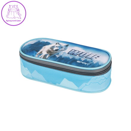 Penál prázdný 1-zipový, SPIRIT My Bag Mini - Wolf