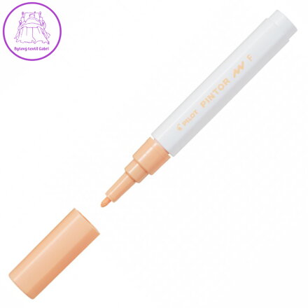 Pintor, PO, Fine, akrylový  popisovač pastelová oranžová