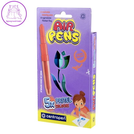Fixy - foukací CENTROPEN 1500/5 Pastel Colours