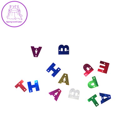 Konfety lesklé Písmena 15 g