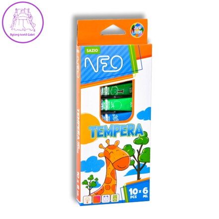 Temperové barvy Neo Fantasy 6 ml / sada 10 ks