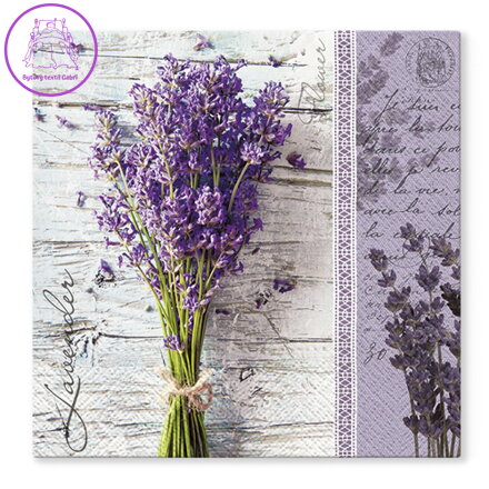 Ubrousky TaT 33x33cm Lavender Bouquet