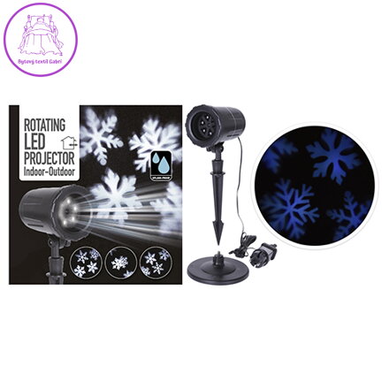 LED Projektor, Vánoční vločky IP44