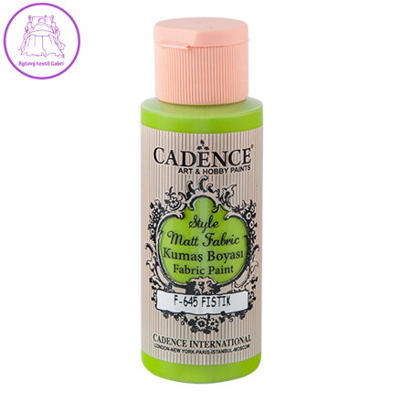 Textilná farba Cadence, Matt, zelená, 59 ml