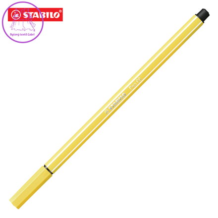 Fix vláknový STABILO Pen 68 žlutý