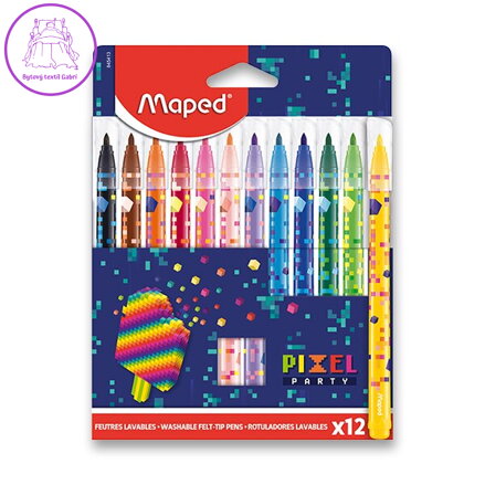 Fixy MAPED Pixel Party 12 ks