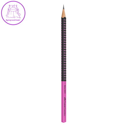 Ceruzka Faber-Castell Grip 2001/HB čierno ružová
