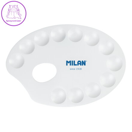 Paletka pro výtvarníky MILAN 20x14 cm