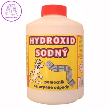 Hydroxid sodný čistič odpadů 1000 g