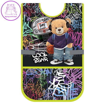 Zástěra/pončo pro výtvarnou výchovu JUNIOR S8 - Cool Bear