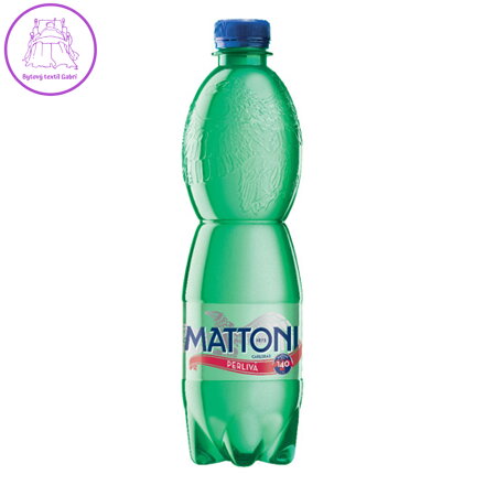 Minerálna voda Mattoni - perlivá 0,5 l bal./12 ks