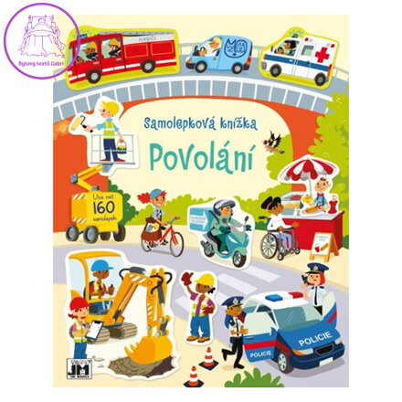 Samolepková knížka - Povolání, A4