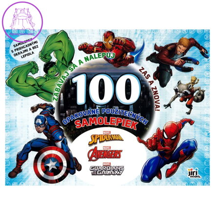 Samolepkový album 100 samolepek - Marvel