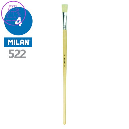 Štětec plochý MILAN č. 4 - 522