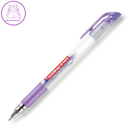 Gélový roller Edding 2185 metalický fialový