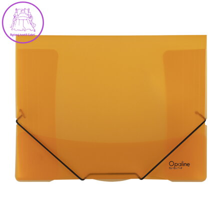 Sloha s gumou Opaline oranžová