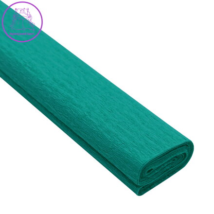 Krepový papír JUNIOR 200x50 cm - tyrkysový 21