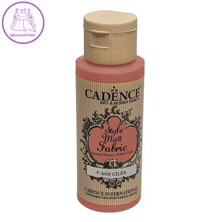 Textilná farba Cadence, Matt, červená, 59 ml