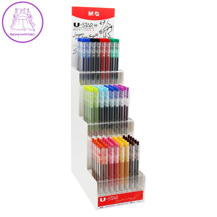 Držák gelového pera M&G U-Star - naplněný 252 ks Držák gelového pera M&G U-Star - naplněný 252 ks