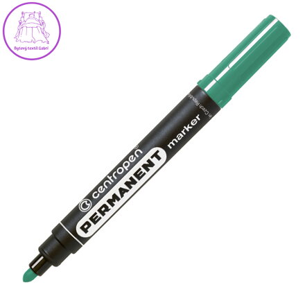 Popisovač CENTROPEN 8566,8510/1 s kul. hrotem - zelený