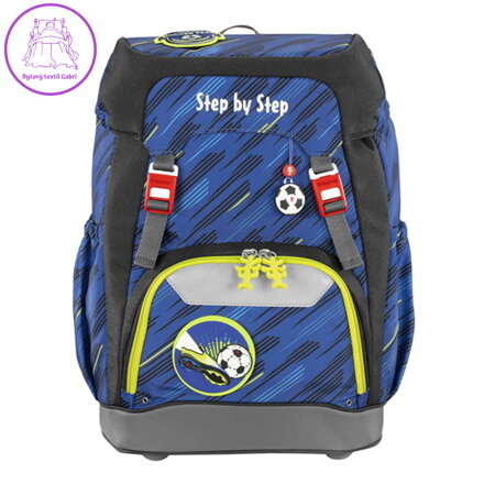 Školní taška Step by Step GRADE, Football + BONUS Desky na sešity za 1 Kč