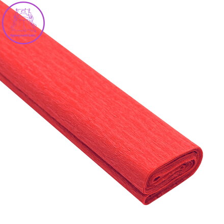 Krepový papír JUNIOR - červený 07