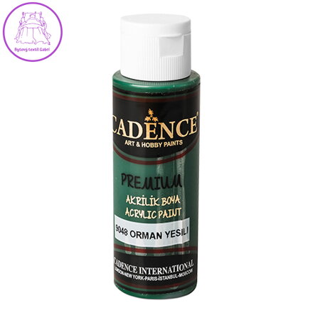 Akrylová farba CADENCE Premium, tm. zelená, 70 ml