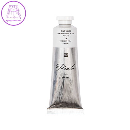 RI olejová barva Prato 60 ml, Zinc White