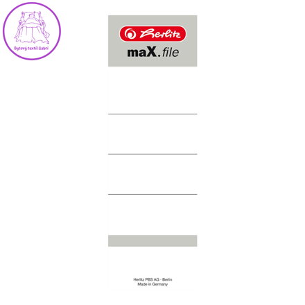 Náhradní hřbetní štítky 50 mm Esselte Náhradní hřbetní štítky 50 mm Esselte