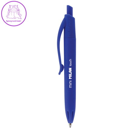 Pero kuličkové MILAN P1 Touch mini 1,0 mm - modré