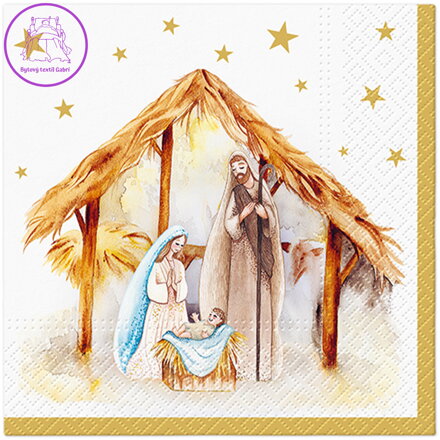 Ubrousky PAW L 33x33cm Holy Family Blessing Ubrousky PAW L 33x33cm Holy Family Blessing