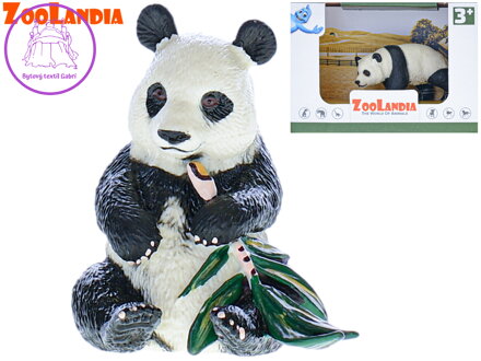 Zoolandia panda 6,5-10cm 2druhy v krabičce