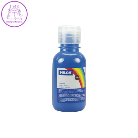 Barva temperové 125ml modrá azurová