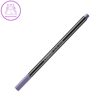 Fix metalický vláknový STABILO Pen 68 metallic fialový