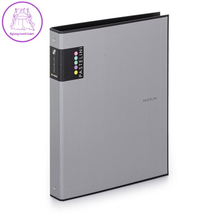 Pořadač A4 lamino R25-4kr. PASTELINI šedá