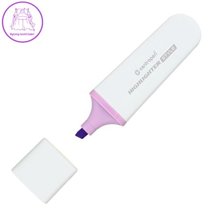 Zvýrazňovač CENTROPEN 6252 STYLE SOFT 1-5 mm, fialový