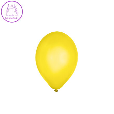 Balón M 25 cm, žltý /10 ks/