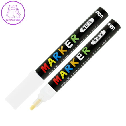 Popisovač akrylový M&G Acrylic Marker 2 mm, White S100