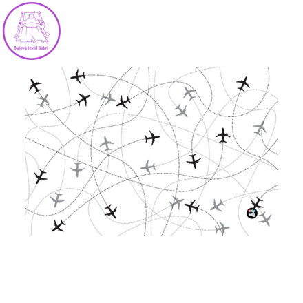 Podložka na stůl PP 60x40cm Planes
