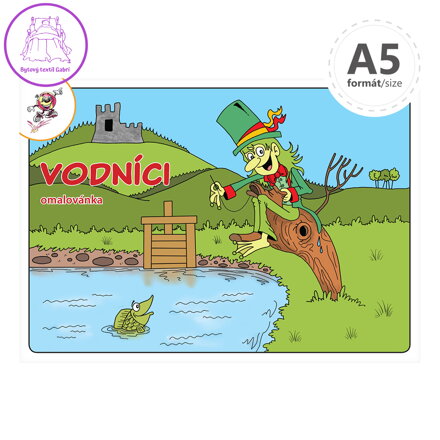 Omalovánka A5 - Vodníci