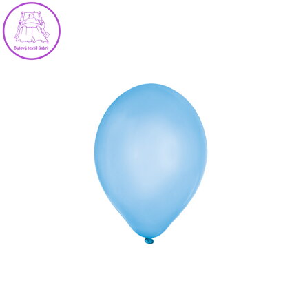 Balón M 25 cm, světle modrý / 10 ks /
