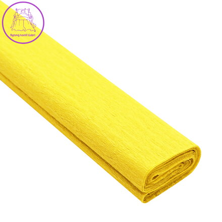 Krepový papír JUNIOR - žlutý 04