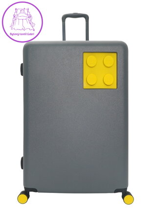 LEGO Luggage URBAN 24\" - Tmavě šedý/Žlutý